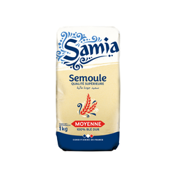 SAMIA Semoule moyenne de blé dur 1 kg