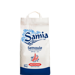 SAMIA Semoule moyenne de blé dur 5 kg