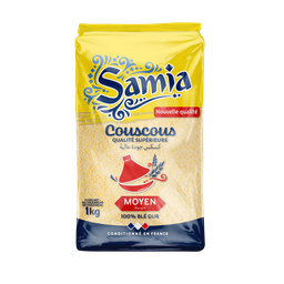 SAMIA Couscous de blé moyen 1 kg