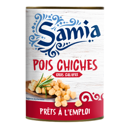 SAMIA Garbanzos calibre grande listos para consumir 400 g