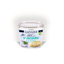 GUYADER Rillettes de Vieira Estilo Bretón 120 g