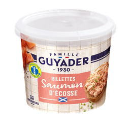 GUYADER Rillettes de salmón de Escocia 120 g