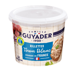 GUYADER Rillettes de atún blanco 120 g