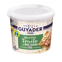 GUYADER Rillettes de trucha de Bretaña 120 g