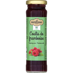 LA PATELIERE Coulis de framboise bio 70% de fruit 165g