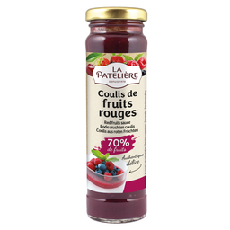LA PATELIERE Coulis de fruits rouges 165 g