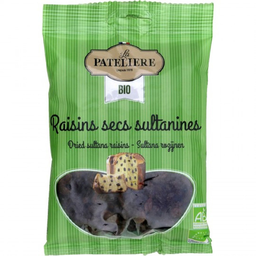 LA PATELIERE Raisins secs sultanine bio 125 g