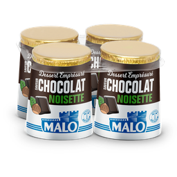 MALO Yaourts emprésuré choco/noisette