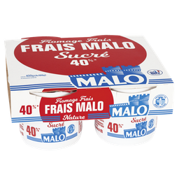 MALO Fromage Frais 40% MG Sucré