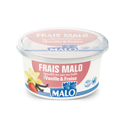 MALO Fromage Frais Fraise Vanille