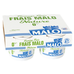MALO Fromage frais nature 0% MG