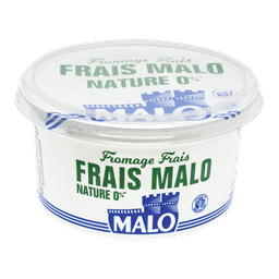 MALO Fromage frais nature 0% de MG, 500g