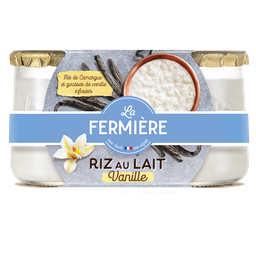 LA FERMIERE Riz au lait vanille LA FERMIERE