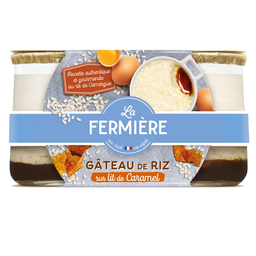 LA FERMIERE Gâteau de riz caramel LA FERMIERE