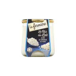 LA FERMIERE Lafermiere la fermiere riz au lait 160g