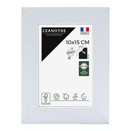 CEANOTHE Cadre Karma blanc 10x15