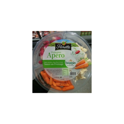FLORETTE Plato Aperitivo 3 Verduras Crujientes 385 g