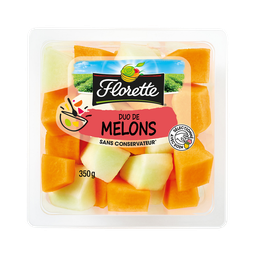 FLORETTE Duo de melons 350 g