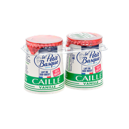 LE PETIT BASQUE Yaourts de Brebis Vanille LE PETIT BASQUE