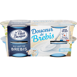 LE PETIT BASQUE Especialidade láctea Douceur de Brebis 4x100g
