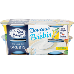 LE PETIT BASQUE Especialidade de Ovelha Limão 4x100g