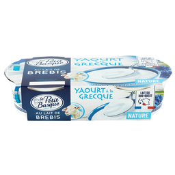 LE PETIT BASQUE Iogurte estilo grego de leite de ovelha 2x150g
