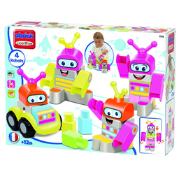ECOIFFIER coffret robots - maxi abrick