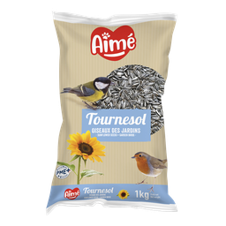 AIME Sementes de Girassol para Pássaros Silvestres 1 kg