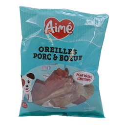 AIME Sortido de orelhas de porco e boi 6 unidades