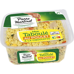 PIERRE MARTINET Salade taboulé Poulet ciboulette PIERRE MARTINET