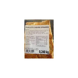 MARTINET Goat Cheese & Spinach Puff Pastry 2 x 120 g