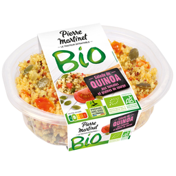 PIERRE MARTINET Salade quinoa bio et tomates PIERRE MARTINET