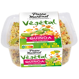 PIERRE MARTINET Salade Végétale quinoa aux légumes sans gluten PIERRE MARTINET