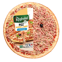 REGHALAL Pizza halal jambon de dinde emmental