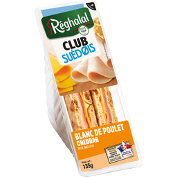 REGHALAL Sandwich poulet cheddar Halal