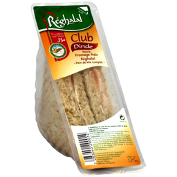 REGHALAL Sandwich club dinde halal 125g