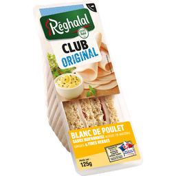 REGHALAL Sandwich halal Club poulet mayonnaise