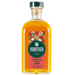 ISAUTIER Rhum arrangé letchi passion 0.5 L