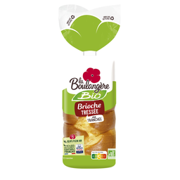 LA BOULANGERE Brioche bio trenzada 400 g