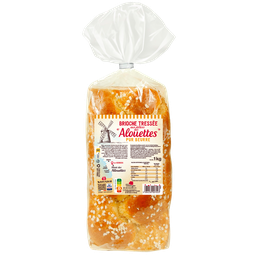LA BOULANGERE Brioche tressée des alouettes 1 kg