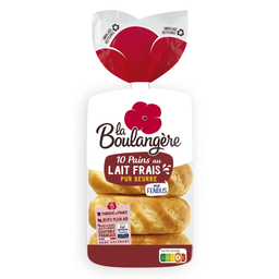 LA BOULANGERE Panecillos de leche pura mantequilla 350 g