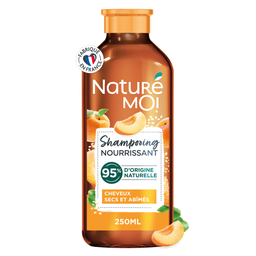 NATURÉ MOI Shampooing nourrissant abricot & argan bio cheveux secs 250ml