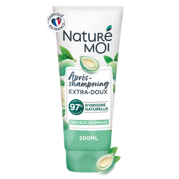 NATURÉ MOI Après-shampooing extra doux NATURE MOI, flacon de 200ml