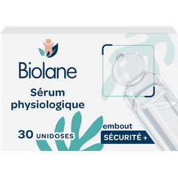 BIOLANE Sérum physiologique bébé Hygiène Nasale et Oculaire Embout Sécurité+ 5 ml