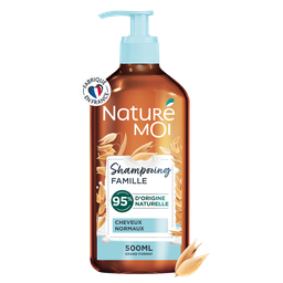 NATURÉ MOI Shampooing pour toute la famille NATURE MOI, flacon de 500ml