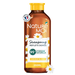 NATURÉ MOI Shampooing Reflets Dorés à l'extrait de camomille BIO le tube de 250ml