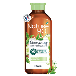 NATURÉ MOI Shampoing Anti Pelliculaire pour Cheveux normaux Thé des Jardins NATURE MOI NATURE MOI