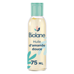 BIOLANE Spray d'huile d'amande douce corps et bain pour bébé 75 ml