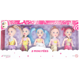 FERRY Mini-fairy figurine set of 4 mini-fairies