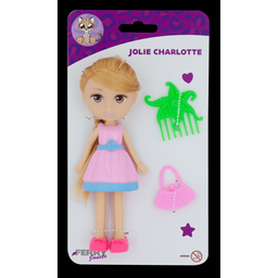 FERRY Poupée Jolie Charlotte 16cm with accessories